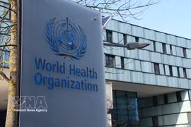 The headquarters of the World Health Organisation (WHO) in Geneva, Switzerland (Photo: XINHUA/VNA)