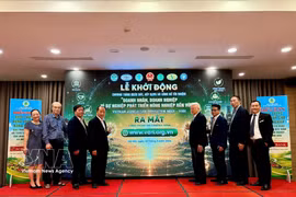 The Vietnam Agriculture Reputation Index (VARI), a new programme to rate the credibility of agricultural businesses, and its portal are launched in Hanoi on May 22 (Photo: VNA)