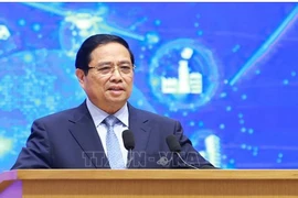 Prime Minister Pham Minh Chinh addressing the forum (Photo: VNA)