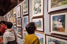 International watercolour painting exhibition opens in Hanoi
