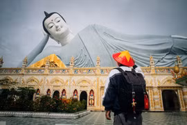 Som Rom Pagoda in formerly Soc Trang province, now part of Can Tho city (Photo: VietnamPlus)