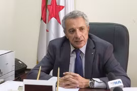 Mourad Lamoudi, member of the ruling National Liberation Front (FLN) of Algeria’s Central Committee in charge of external affairs. (Photo: VNA)