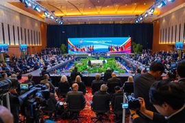 The 15th EAS Foreign Ministers' Meeting takes place on July 11, chaired by Malaysian Foreign Minister Mohamad Hasan. (Photo: VNA)