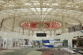 Over 90% of infrastructure items have been completed for the Autumn Fair 2025. (Photo: VNA)