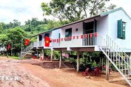 A newly-built house in Quang Tri province (Photo: VNA)
