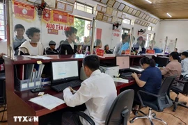 The Public Service Centre of Tua Sin Chai commune in Lai Chau province has efficiently served locals (Photo: VNA)
