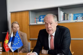 Under-Secretary of State for International Trade at the Finnish Ministry of Foreign Affairs Jarno Syrjälä. (Photo: VNA)
