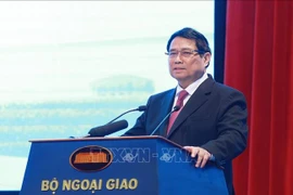 Prime Minister Pham Minh Chinh speaks at the conference. (Photo: VNA)