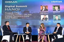 The GSMA Digital Nation Summit is held for the first time in Vietnam on April 15 (Photo: nhandan.vn)