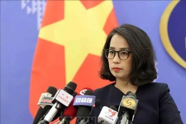 Spokesperson of the Vietnamese Ministry of Foreign Affairs Pham Thu Hang. (Photo: VNA)