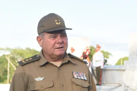 Divisional General Víctor Rojo Ramos, Chief of the Political Directorate of the Cuban Revolutionary Armed Forces. (Photo: VNA)