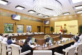 The National Assembly (NA) Standing Committee convenes its 47th session in Hanoi on July 10. (Photo: VNA)