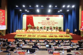 The first congress of the Party Organisation of Lao Cai province for the 2025–2030 tenure wraps up on September 30, 2025. (Photo: VNA)