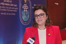 Vice President of Ecuador Maria Jose Pinto Gonzalez Artigas (Photo: VNA)