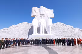 Delegates at the inauguration ceremony (Photo: VNA)