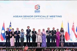 At the ASEAN Senior Officials' Meeting in preparation for AMM (Photo: Bernama)