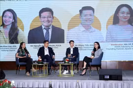 A session at the Vietnam–Australia Green Transition Forum 2026. (Photo: VNA)