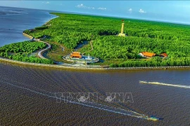 Marine economic development is set to become the main growth driver of Ca Mau province. (Photo: VNA)