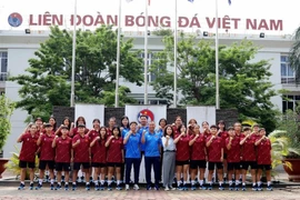 The national U20 women’s football team (Photo: VFF)