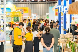A view of the Vietnam International Sourcing Expo 2024. (Photo: VNA)