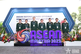 The Vietnamese delegation at the the ASEAN Defence Senior Officials’ Meeting (ADSOM) held in Johor, Malaysia, on September 24. (Photo: qdnd.vn)