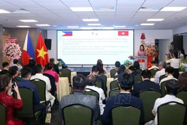 The gathering held by the HCM City Union of Friendship Organisations on June 16 (Photo: VNA)