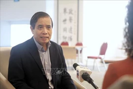 Prof. Vu Minh Khuong from the Lee Kuan Yew School of Public Policy in Singapore (Photo: VNA)