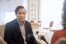 Prof. Vu Minh Khuong from the Lee Kuan Yew School of Public Policy in Singapore (Photo: VNA)