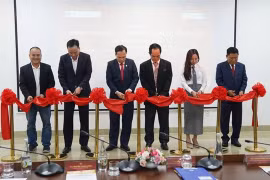 The opening ceremony of the APEC Vietnam International Commercial Arbitration Centre office in Da Nang. (Photo courtesy of Da Nang Start-up Innovation Centre)