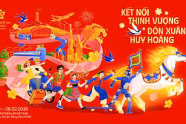 The first Glorious Spring Fair 2026 aims to stimulate consumption and develop the domestic market during the peak Tet (Lunar New Year) shopping season (Photo: Ministry of Industry and Trade)