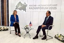 Malaysian Prime Minister Anwar Ibrahim speaks to TV BRICS (Photo: TV BRICS)