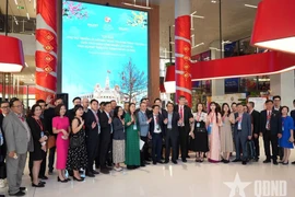 Overseas Vietnamese (OV) delegates at the rountable on leveraging OV resources in the development of Ho Chi Minh City. (Photo: qdnd.vn)