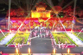 Hanoi is hosting numerous autumn events and festivals to attract visitors. In the photo: Scene from the 2025 Hanoi World Culture Festival at the Thang Long Imperial Citadel Heritage Centre. (Photo: hanoimoi.vn) 