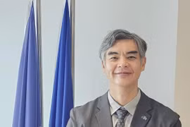 EU Ambassador to ASEAN Sujiro Seam (Photo courtesy of the EU Delegation to the Association of Southeast Asian Nations)