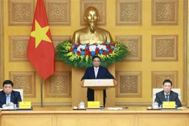 Prime Minister Pham Minh Chinh speaks at the event (Photo: VNA)