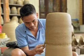 A handicraft village in Phu Tho province. (Photo: VNA)