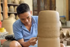 A handicraft village in Phu Tho province. (Photo: VNA)