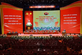 The first congress of the Government Party Organisation takes place earlier this month. (Photo: VNA)