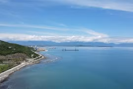 A view of the Van Phong Economic Zone. (Photo: vietnambiz.vn)