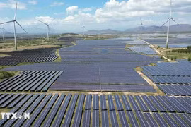 Solar power system in Khanh Hoa province (Photo: VNA)