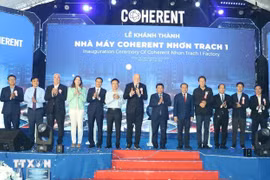 At the inauguration ceremony (Photo: VNA)