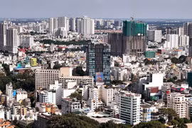 Downtown area in Ho Chi Minh City. (Photo: VNA)