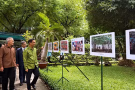 The exhibition “The Beauty of ASEAN Nations – Vietnam’s Imprint” highlights the beauty of nature and people of ASEAN countries, and is open until September 5 at IDECAF in Sai Gon ward. (Photo courtesy of artLIVE)