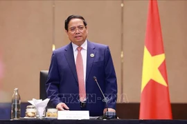 PM Pham Minh Chinh speaks at the working session with Vietnamese ambassadors to ASEAN and regional countries sharing maritime borders with Vietnam on October 28, 2025 on the sidelines of the 47th ASEAN Summit and Related Summits in Kuala Lumpur, Malaysia. (Photo: VNA)