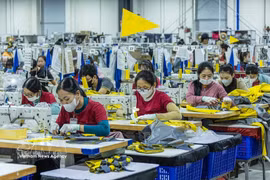 In the first four months, an average of 29,900 enterprises were newly established or resumed operations each month. (Illustrative photo: VNA)