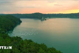 T'Nung Lake, a landmark tourist destination in Gia Lai (Photo: VNA)