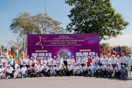 Overseas Vietnamese around the world participate in the 6th Overseas Vietnamese World Golf Championship (Photo: vnewstoday.com)