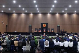 The court hearing on January 14 (Photo: VNA)