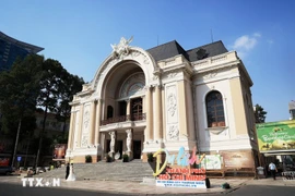 Saigon Opera House, one of the most beautiful in Southeast Asia (Photo: VNA)