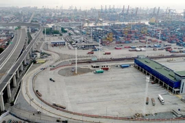 Jakarta International Container Terminal at the Tanjung Priok Port in Jakarta. (Photo: jict.co.id)